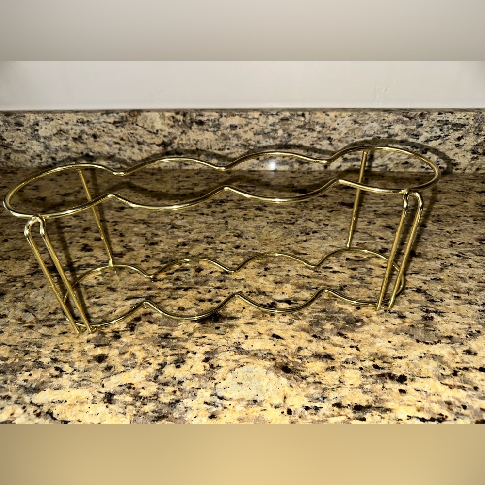 Gold Wine Rack - Picture 3 of 8